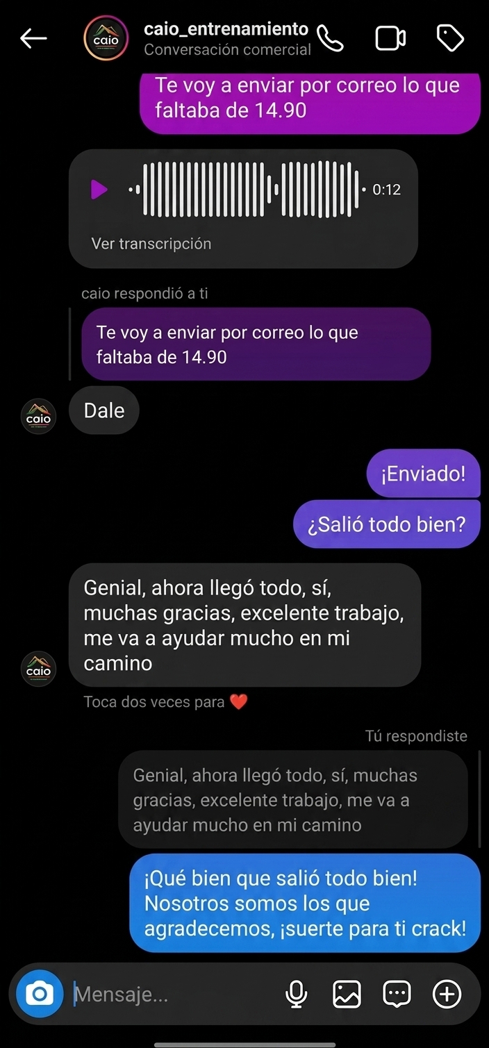 Testimonio de cliente 1